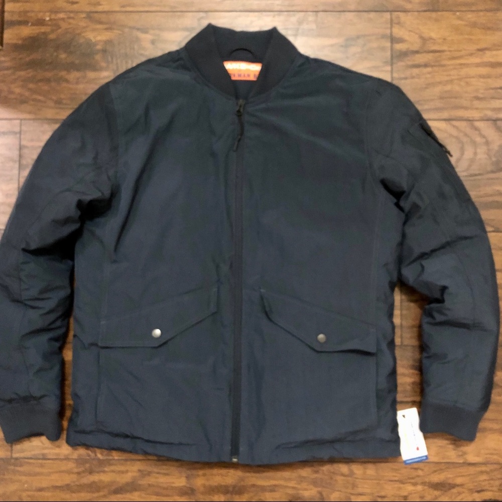 ***NWT Hawke & Co. Navy Side-Paneled Bomber M